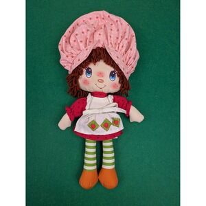 Strawberry Shortcake Pink Plush Rag Doll Classic Retro Vintage 14 in 2016 READ